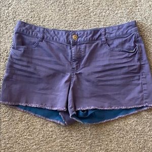 LC Lauren Conrad Indigo Shorts